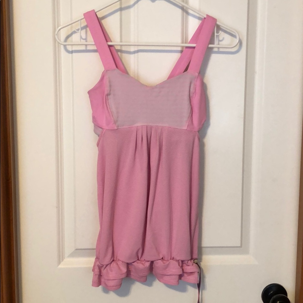 Lululemon Pink Tank